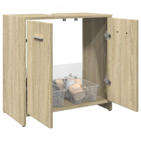Bathroom Sink Cabinet Sonoma oak Engineered wood Medium