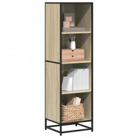 Book Cabinet Sonoma oak Engineered wood, metal
