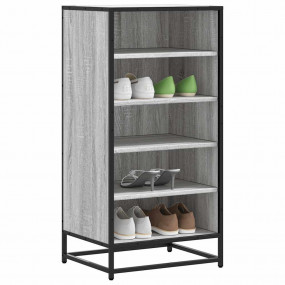 Shoe Rack Set of 9 Grey Sonoma Engineered wood, metal M...