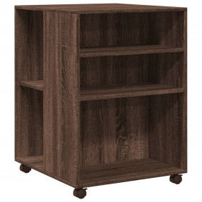 Side Table Brown oak Engineered wood Medium Side Table
