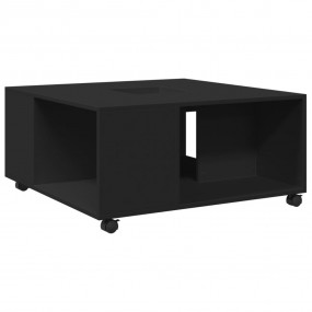 Coffee Table Black Engineered wood Medium Coffee Table ...