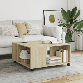Coffee Table Sonoma oak Engineered wood Medium Coffee T...