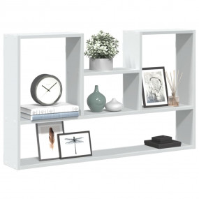 Wall Shelf White Engineered wood Wall mounting Wall She...