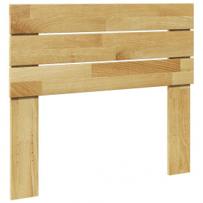 Headboard Natural Oak Solid Oak Wood Single Durable Hea...