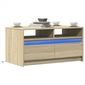 Coffee Table Sonoma Oak Engineered Wood Medium Coffee T...