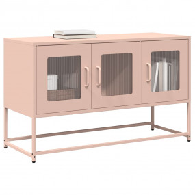 TV Cabinet Pink Cold-rolled Steel Small TV Cabinet Rect...