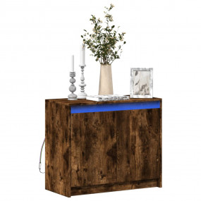 Sideboard Smoked oak Engineered wood Medium Sideboard