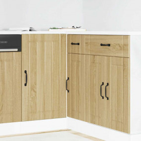 Sink Base Cabinet Sonoma oak Engineered wood Medium