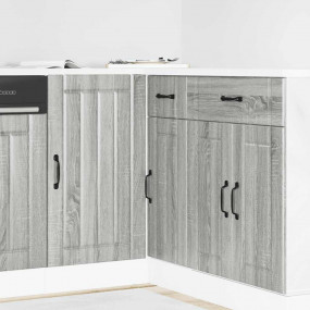 Kitchen Wall Cabinet Adjustable Feet Sink Base Cabinet ...