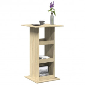 Bar Table Sonoma oak Engineered wood Tall Bar Table Squ...
