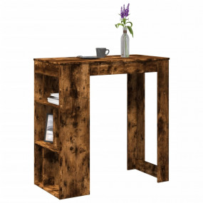 Bar Table Smoked oak Engineered wood Medium Bar Table