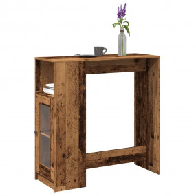 Bar Table Old wood Engineered wood Tall Bar Table Recta...