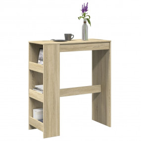 Bar Table Sonoma Oak Engineered Wood Bar Table Rectangu...