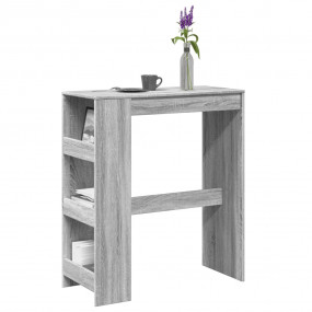 Bar Table Grey Sonoma Engineered wood Tall Bar Table