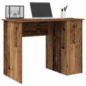 Desk Old wood Engineered wood Nice big tabletop Compute...