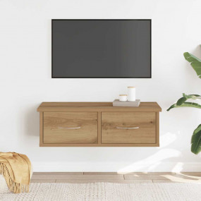 Wall Cabinet Artisan Oak Engineered Wood Wall Cabinet R...