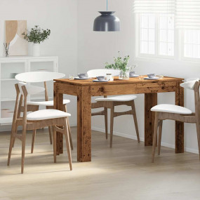 Dining Table Old wood Engineered wood 47.2x23.6 in Mini...