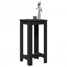 Bar Table Black Engineered wood 20.1x19.7x40.7 in Simpl...