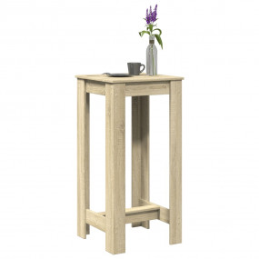 Bar Table Sonoma oak Engineered wood Tall Durable Bar T...
