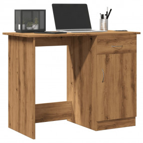 Desk Artisan Oak Engineered Wood 39.4 x 19.7 x 29.9 in ...