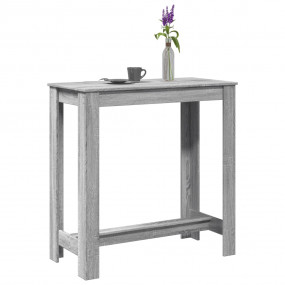 Bar Table Grey Sonoma Engineered wood Tall Bar Table