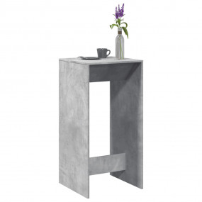 Bar Table Concrete grey Engineered wood Large Modern Ba...