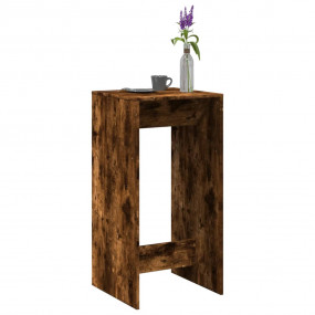 Bar Table Smoked oak Engineered wood Tall Table Bar Tab...