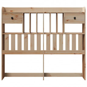 Headboard Natural wood Solid pine wood (untreated) Widt...
