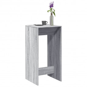Bar Table Grey Sonoma Engineered wood Medium Stylish De...