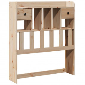 Headboard Natural Wood Solid Pine Wood Single Bed Headb...