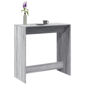 Bar Table Grey Sonoma Engineered wood Tall Simple Bar T...