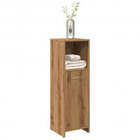 Bathroom Cabinet Artisan oak Engineered wood 11.8x11.8x...