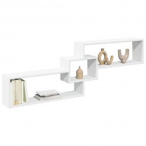 Wall Cabinet White Engineered wood Medium Wall Cabinet