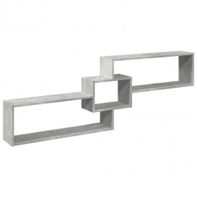Wall Cabinet Concrete grey Engineered wood Medium Wall ...