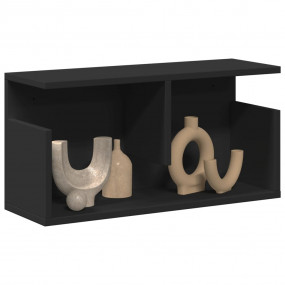 Wall Cabinet Black Engineered wood Small Wall Cabinet