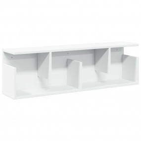 Wall Cabinet White Engineered wood Wall Cabinet Rectang...