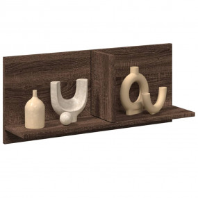 Wall Cabinet Brown Oak Engineered Wood Medium Wall Cabi...