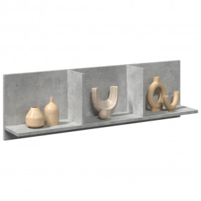 Wall Cabinet Concrete Grey Engineered Wood Medium Wall ...