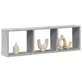 Wall Cabinet Concrete Grey Engineered Wood Medium Wall ...