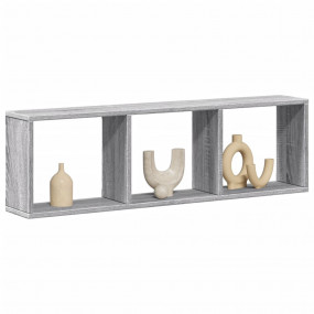 Wall Cabinet Gray Sonoma Engineered Wood 39.4 x 6.3 x 1...