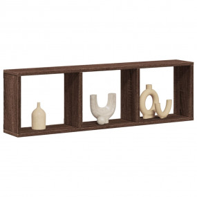 Wall Cabinet Brown Oak Engineered Wood Standard Wall Ca...