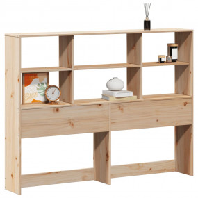 Headboard Pine wood - Light Brown Solid Pine Wood