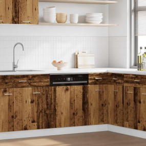 Dishwasher Panel Old wood Engineered wood