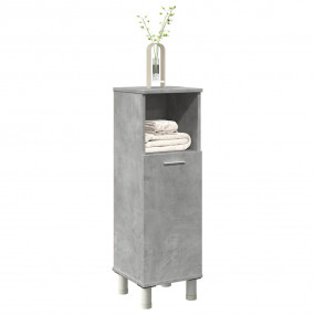 Bathroom Cabinet Concrete Grey Engineered Wood 11.8x11....