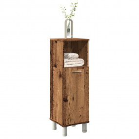 Bathroom Cabinet Old wood Engineered wood Slim Bathroom...