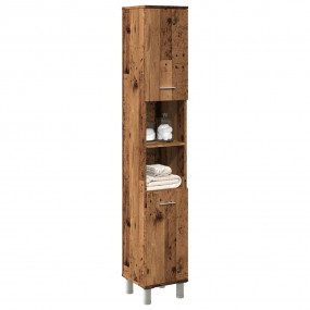 Bathroom Cabinet Old wood Engineered wood Tall Bathroom...