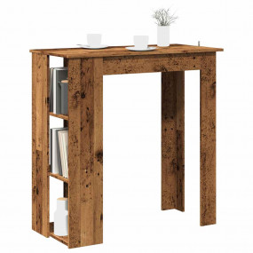 Bar Table Old Wood Engineered wood Medium Bar Table Rec...