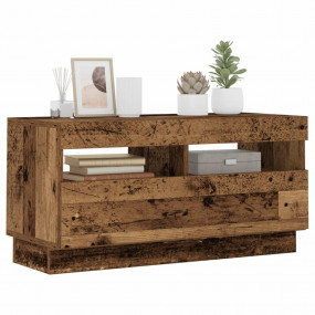 TV Cabinet Old Wood Engineered Wood Medium TV Cabinet