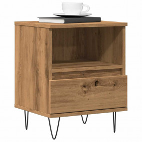 Bedside Cabinet Artisan Oak Engineered wood Medium