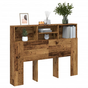 Headboard Cabinet Old wood Engineered wood 55.1x7.5x40....